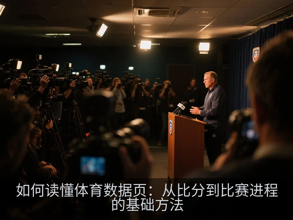 如何读懂体育数据页：从比分到比赛进程的基础方法
