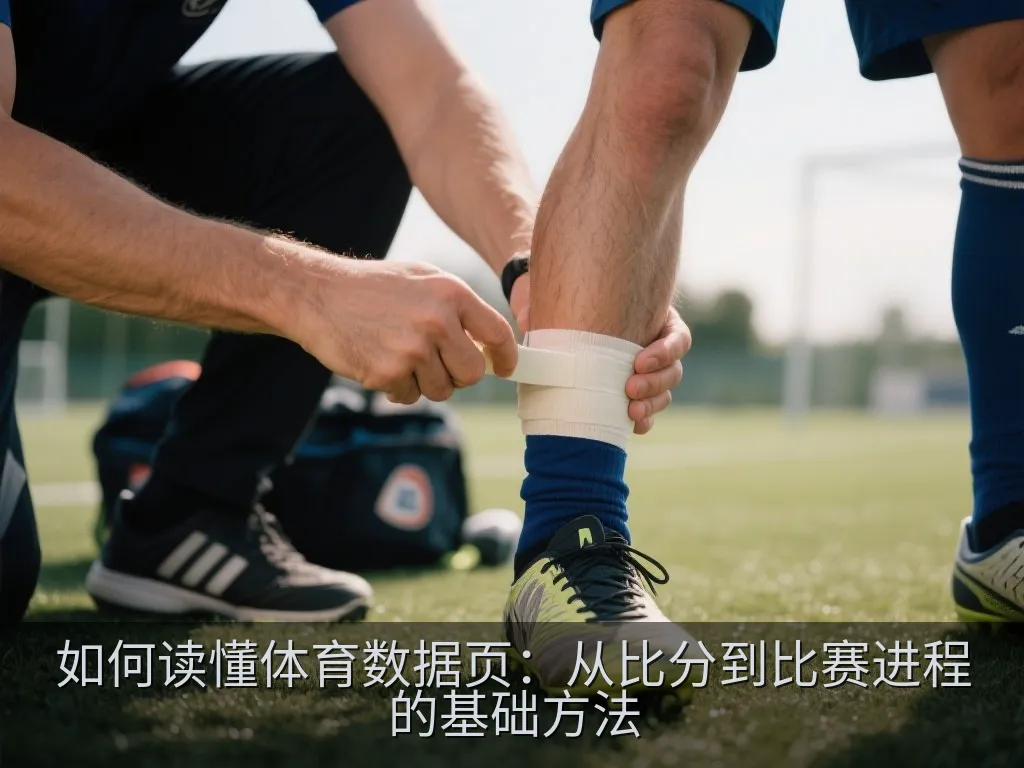 用时间线和统计卡片梳理比赛进程的通用编辑插画